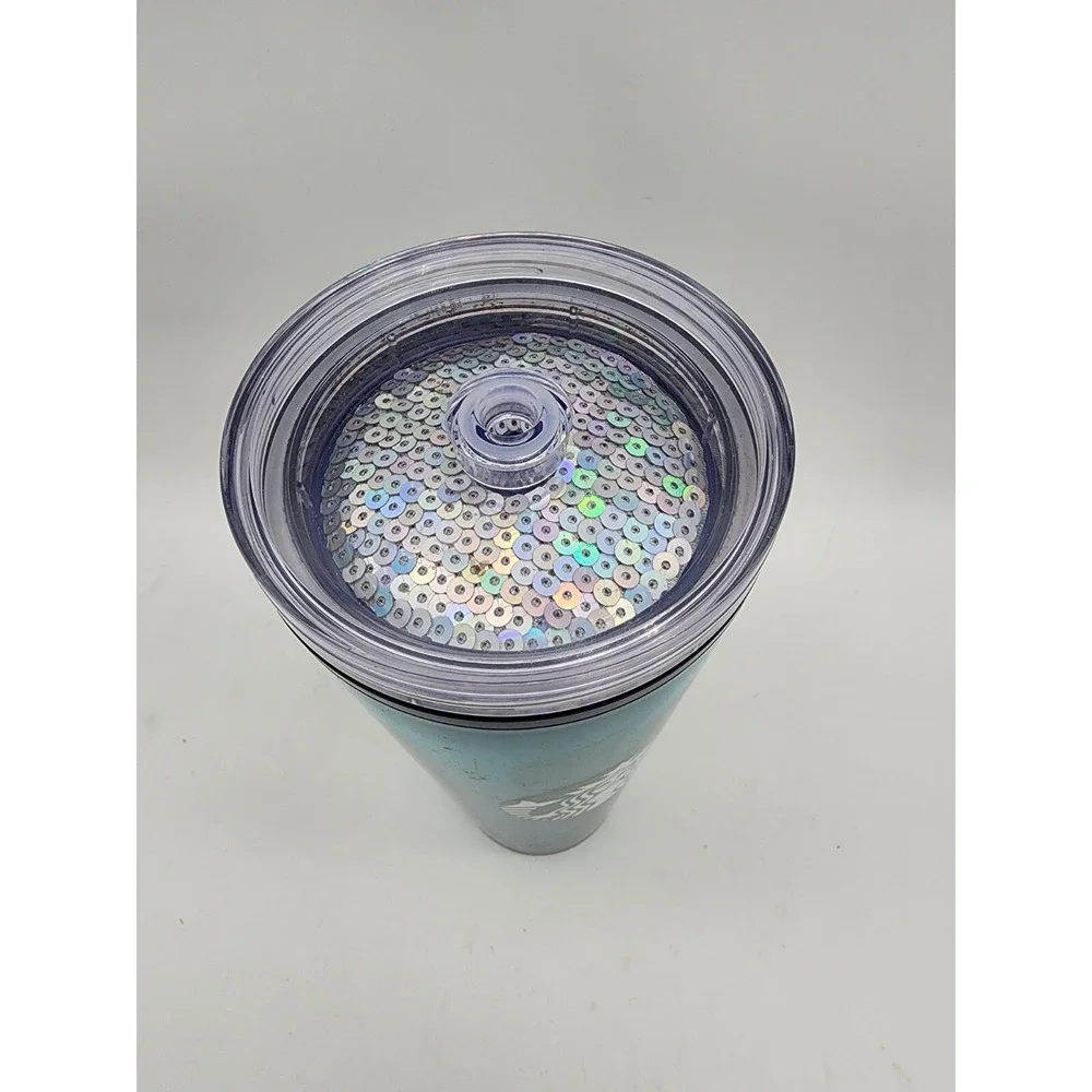 Authentic Starbucks 2022 Summer Green Decorate Your Own Lid  24 oz. Tumbler